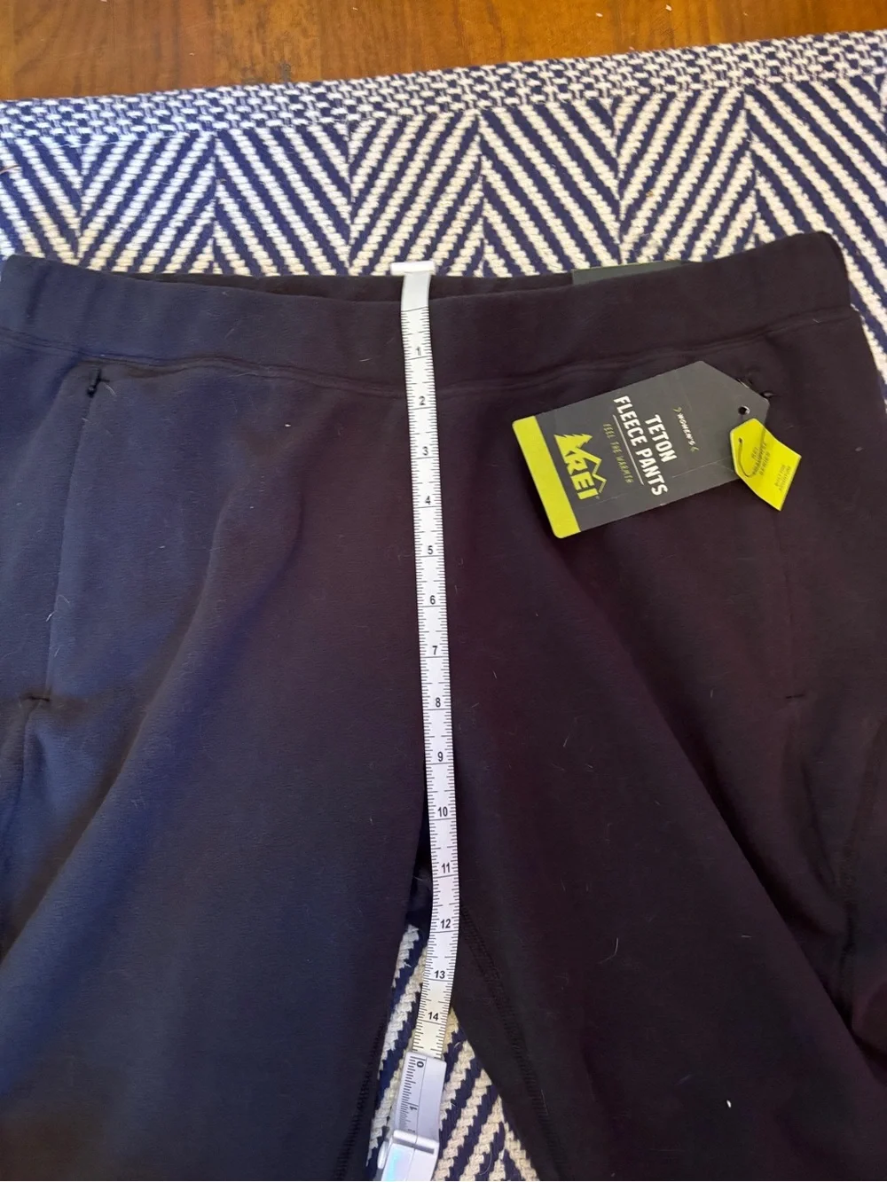REI Dark Grey Petite Fleece Petite Pants